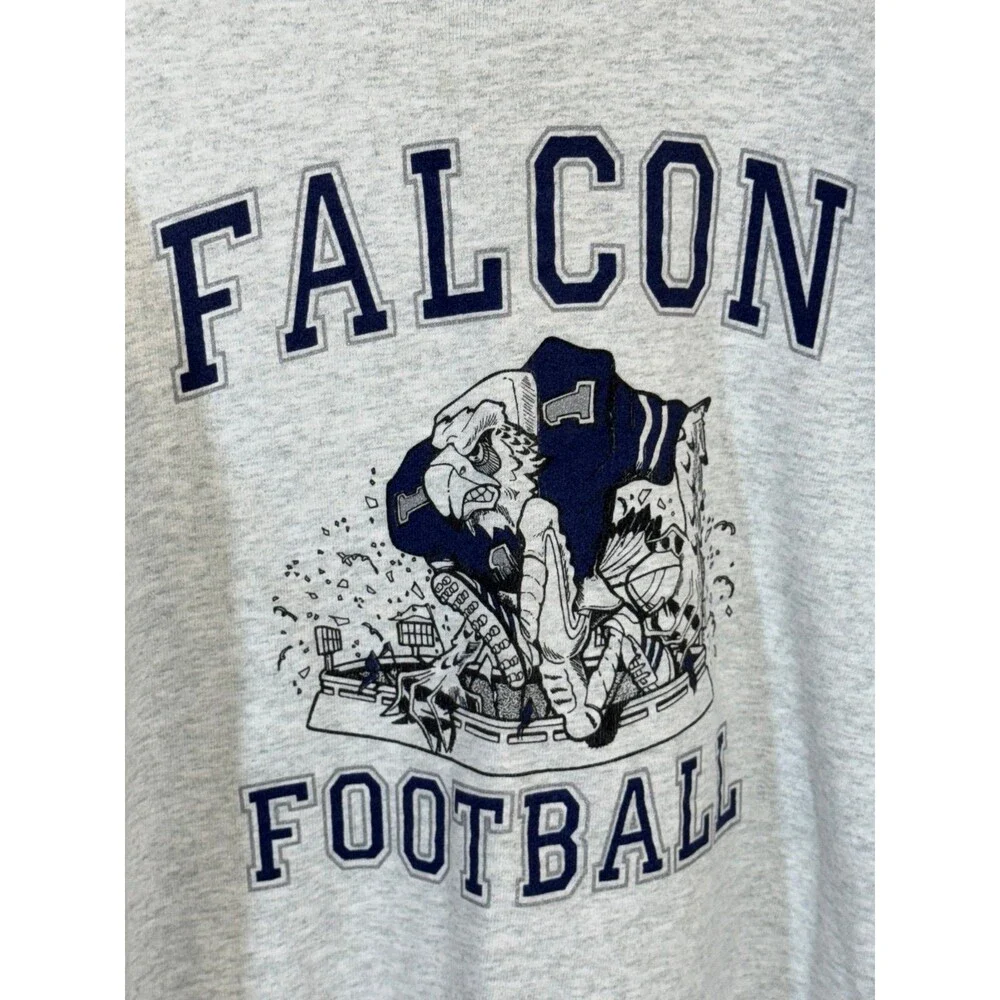 Vintage Air Force Academy‎ Falcons Football Crewneck Sweater Large L USA